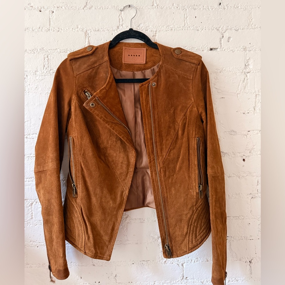 Blank NYC suede jacket